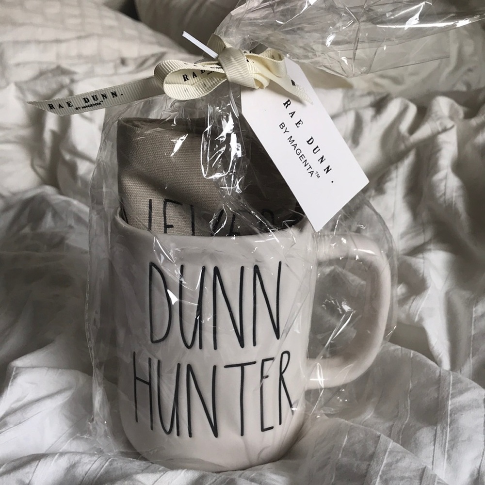 Rae Dunn Dunn Hunter Mug and Tea Towel Set